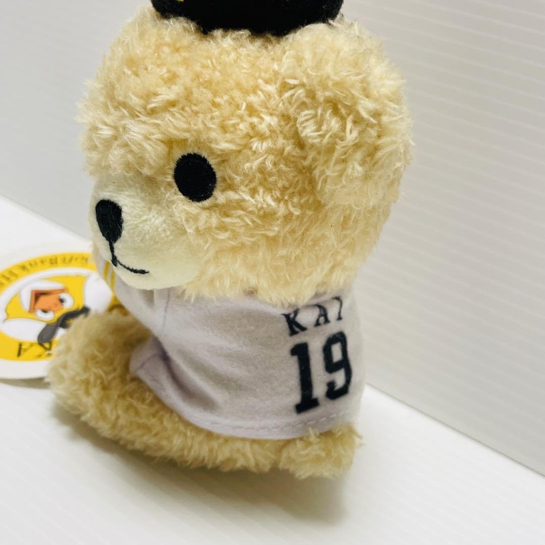 ソフトバンク　Beanie Babies クラブホークス ベア三体 ソフトバンクホークス 杉山選手 ベアーぬいぐるみ - メルカリ