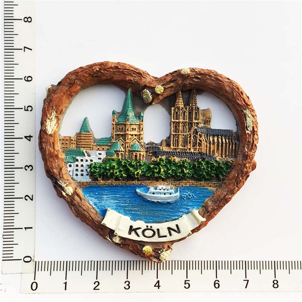 Magnete Frigorifero 3D In Legno Calgary - Souvenir Artigianale Da Viaggio, Edifici Rappresentativi USA, 8.9x8.14 Cm - 5