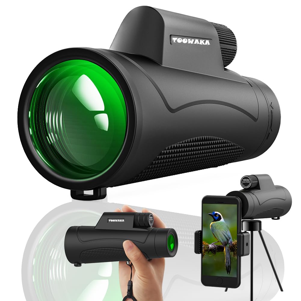 Toowaka Monocular Telescope for Adult High Powered,Low Night Vision