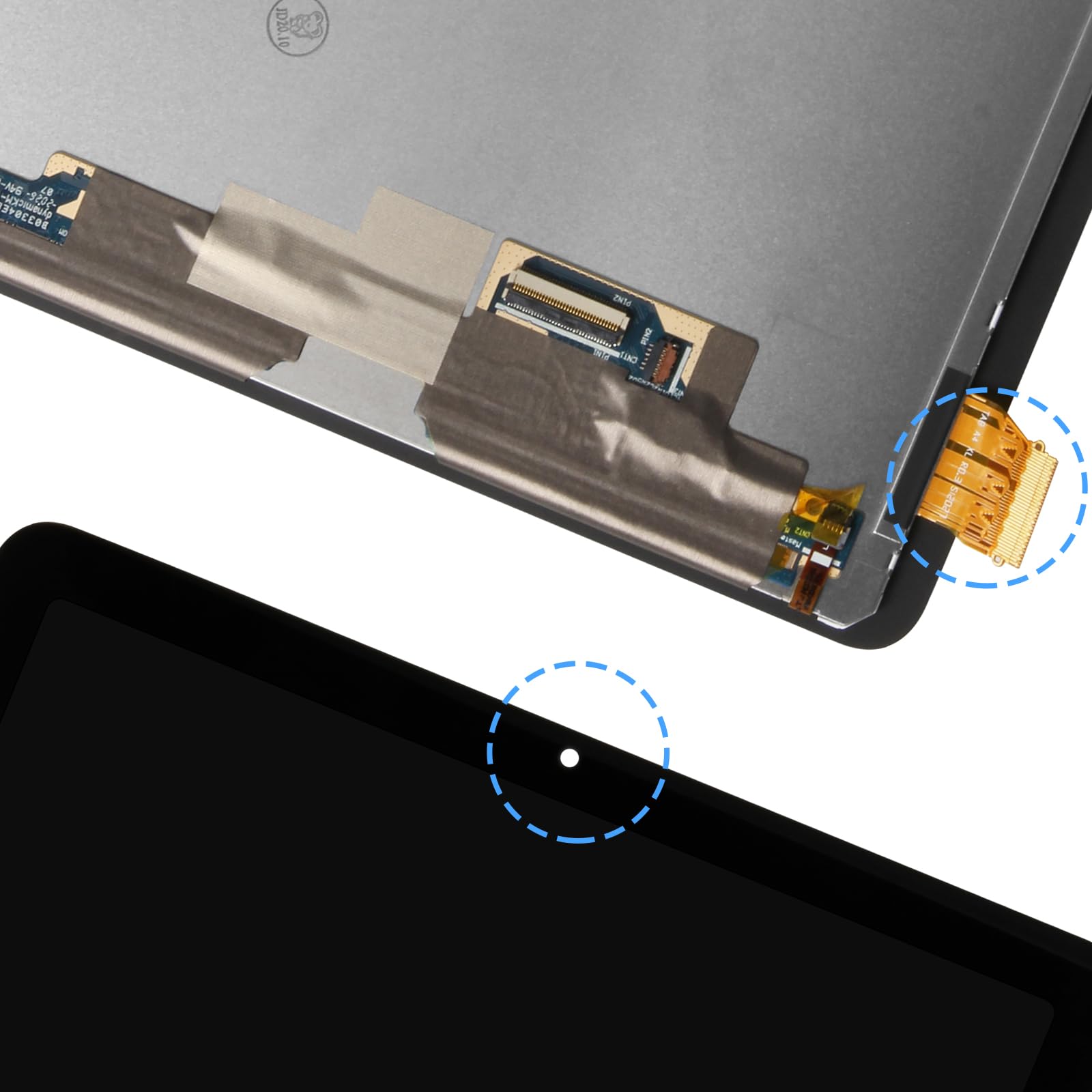 LCD Schermo per Samsung Galaxy Tab S6 Lite SM-P610 SM-P615 10,4" LCD Display SM-P610 SM-P615 P610 P615 Sostituzione Schermo Touchscreen Digitazer Assembly con Riparazione Kit