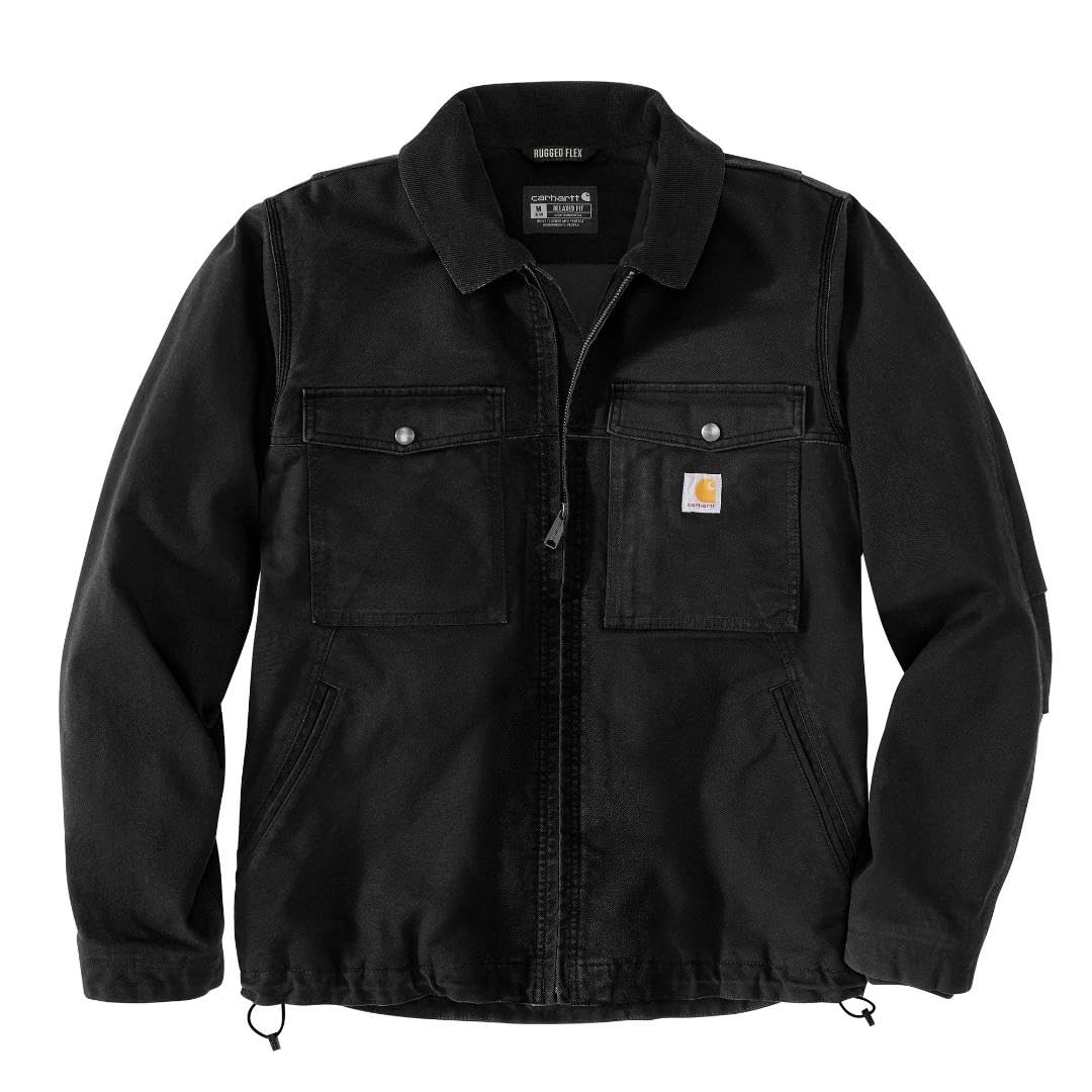 Carhartt Montana Rugged Flex Duck Relaxed Fit Insulated Jacket Montana Rugged Flex Duck - Chaqueta aislante de ajuste relajado Hombre (Pack de 1)