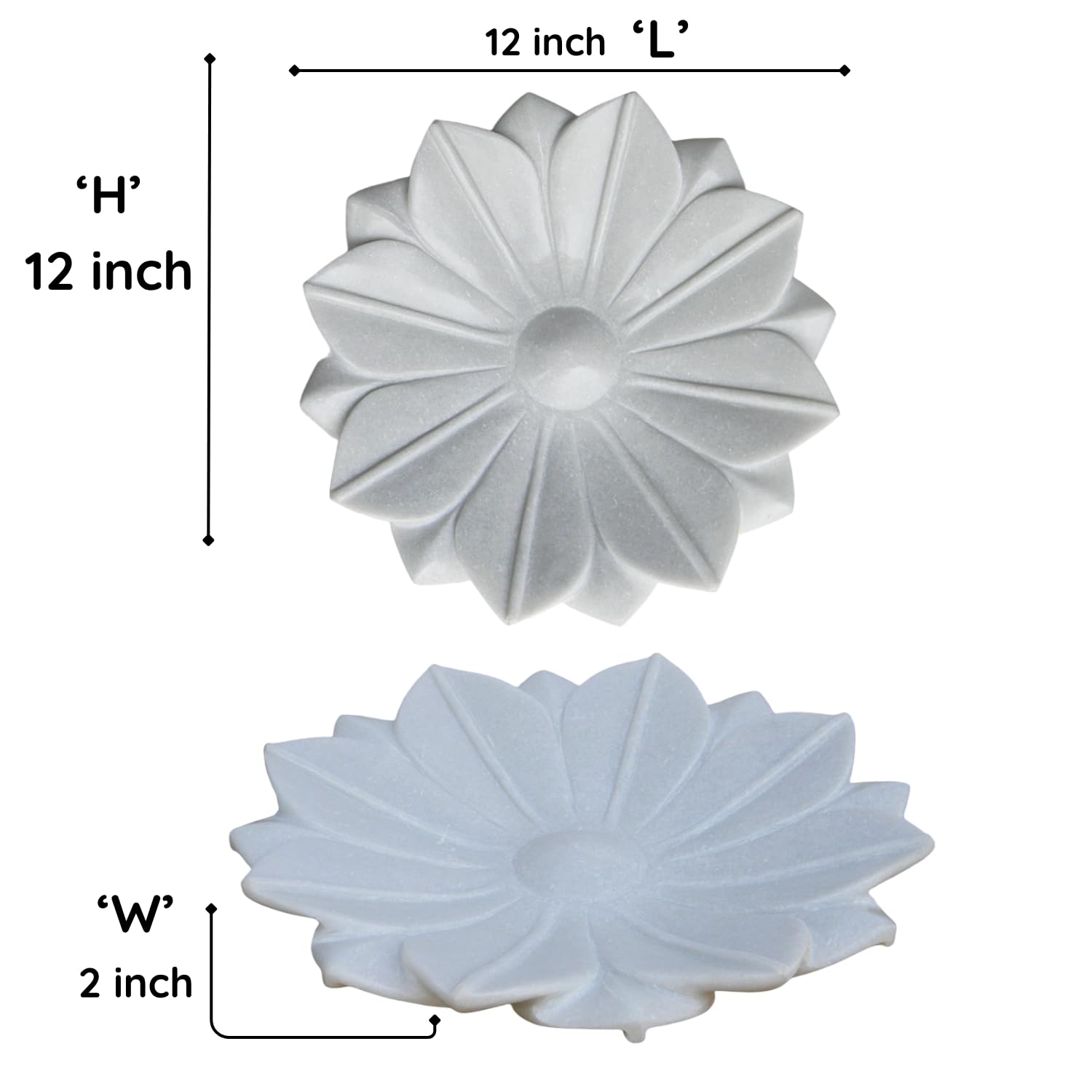 Bol oriental 18cm| Bol en céramique peint à la main du Maroc Rond