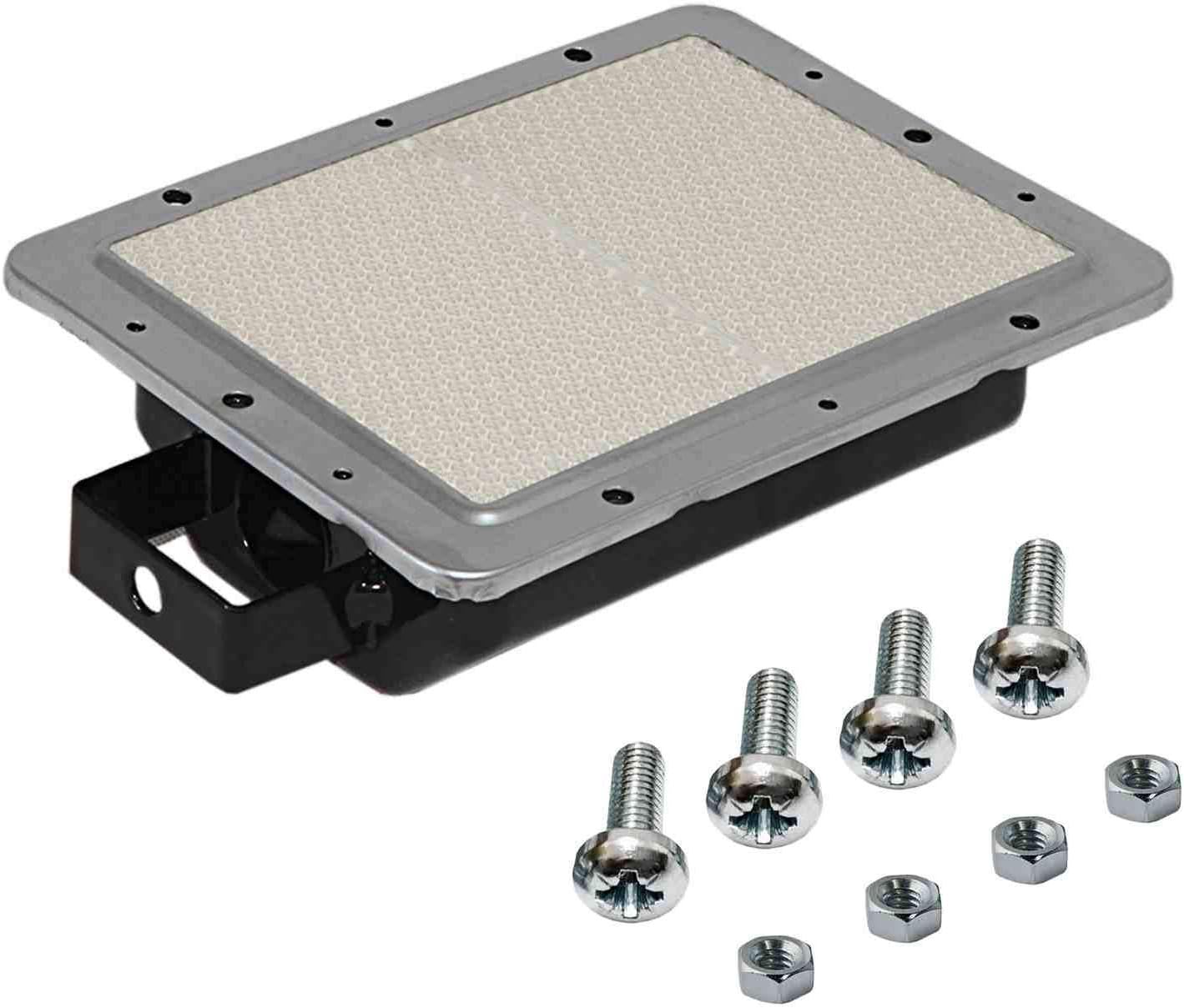 2X Archway Doner Kebab Gas Burner Ceramic with Screw Panel Canmac Ozex