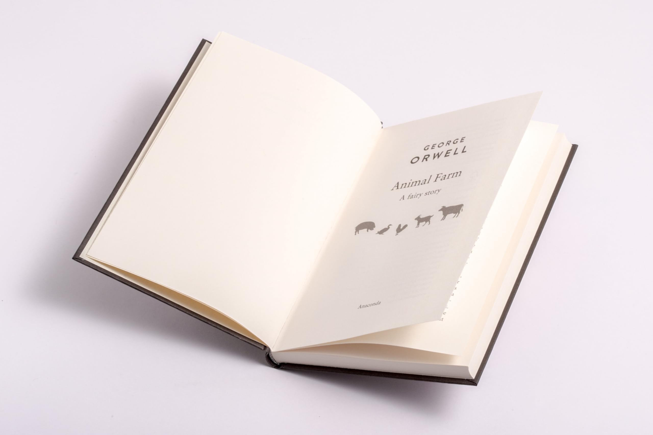 Animal Farm by George Orwell: Special Edition Hardcover Embossed with Silver Foil
