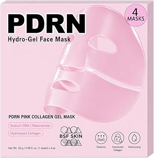 Máscara de hidrogel de gelatina de colágeno r...