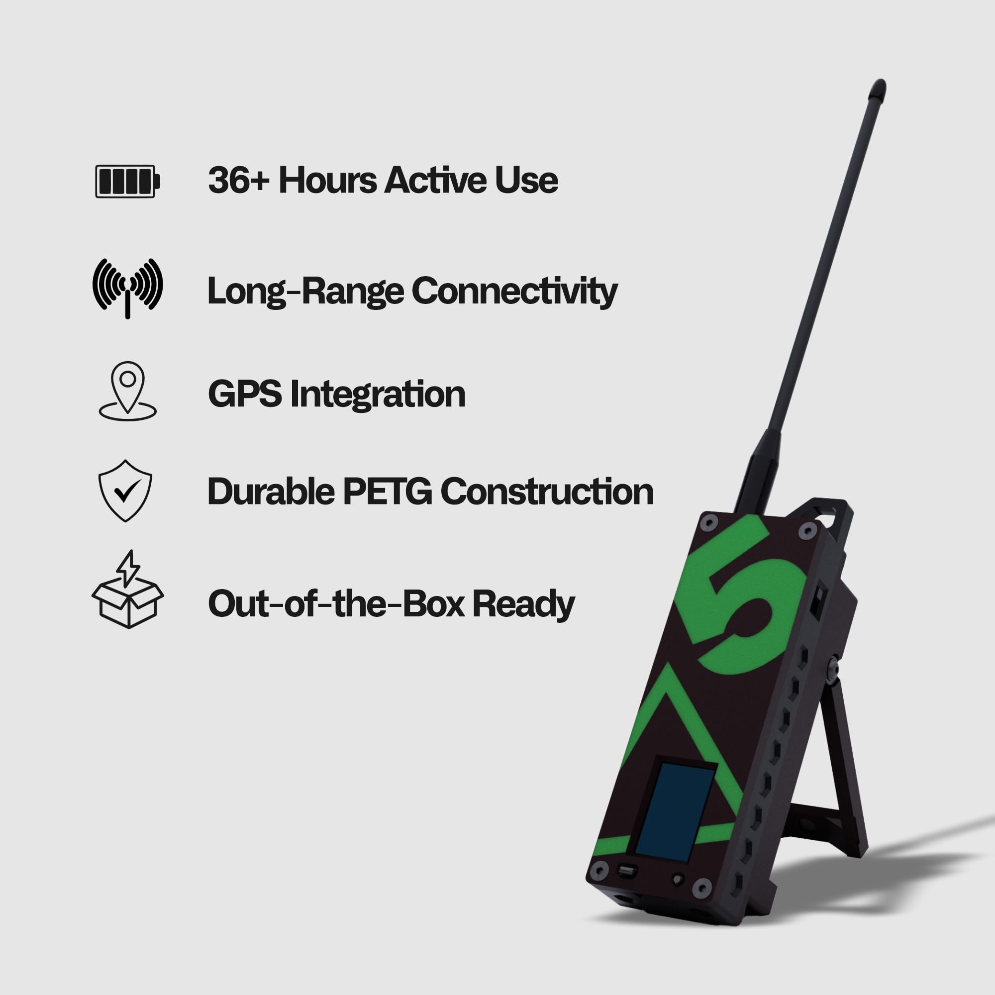 Amazon.com: SpecFive Trekker Delta ATAK Meshtastic LoRa GPS