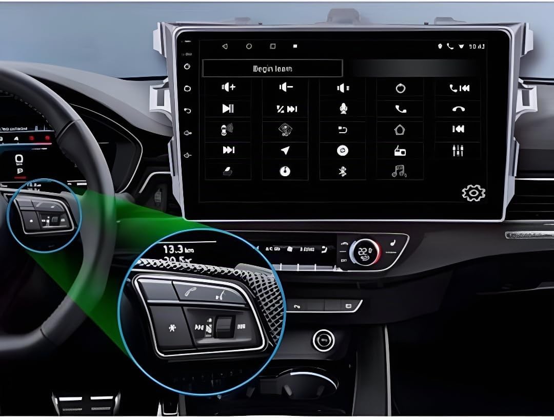 Autoradio Android 14 - Toyota C-HR 2016-2022 HD Apple CarPlay et Android Auto - Écran Carplay à écran Tactile de 9 Pouces, système d'autoradio multimédia 2/32 8 cœurs | Wi-FI, Bluetooth, Dab