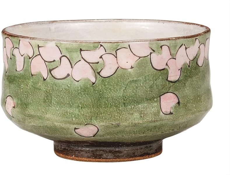 Nakamaru K9-865 Matcha Bowl, Flower Cherry Blossom