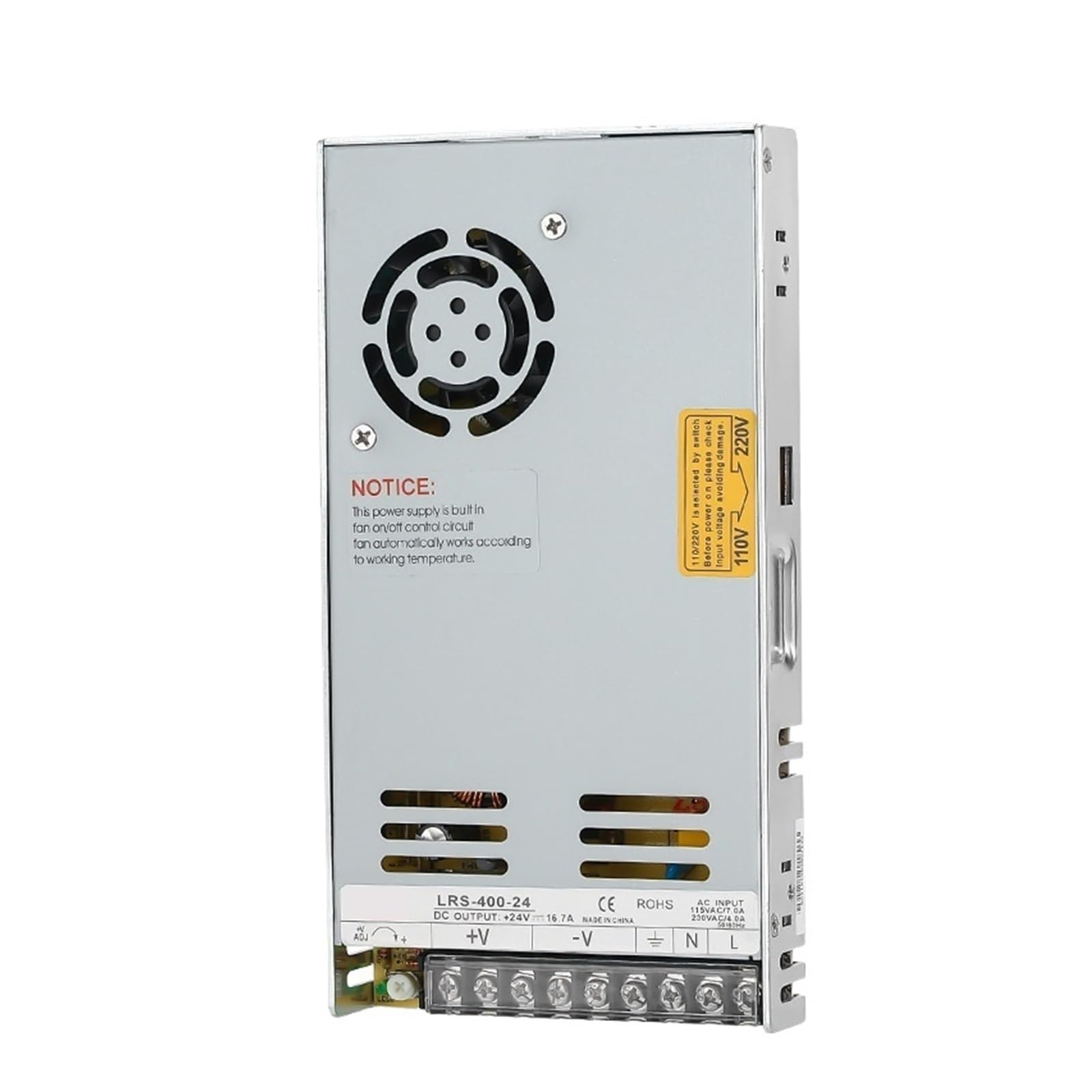 BRODEFUP Switching Power Supply 35W 50W 75W 100W 120W 150W 200W 350W 400W AC/DC 12V 24V(24V,120w)