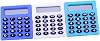 3 Pcs Pocket-Sized Mini Calculators for Students Portable Abs Desktop Counters Lightweight and Easy to Use for Office School and Exams