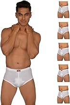 VIP Gold Men Solid White Pure Cotton Briefs