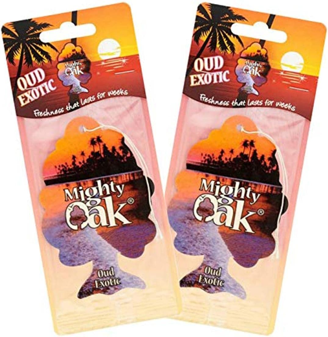 Mighty Oak Exotic Oud, 2 x Car Air Freshener
