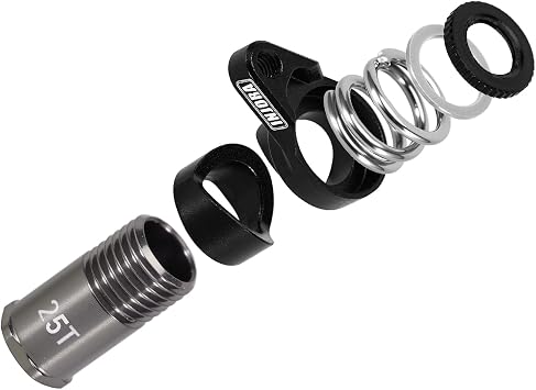 INJORA 25T Aluminum Servo Saver with Servo for GROM Mini Kraton Losi Nascar