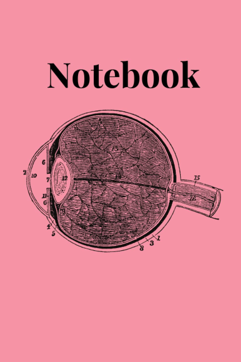 Notebook: An Optometry and Ophthalmology Themed Notebook, Optometrist Gift, Ophthalmologist Gift, Ophthalmic Technician Gift, Certified Ophthalmic Technician Gift