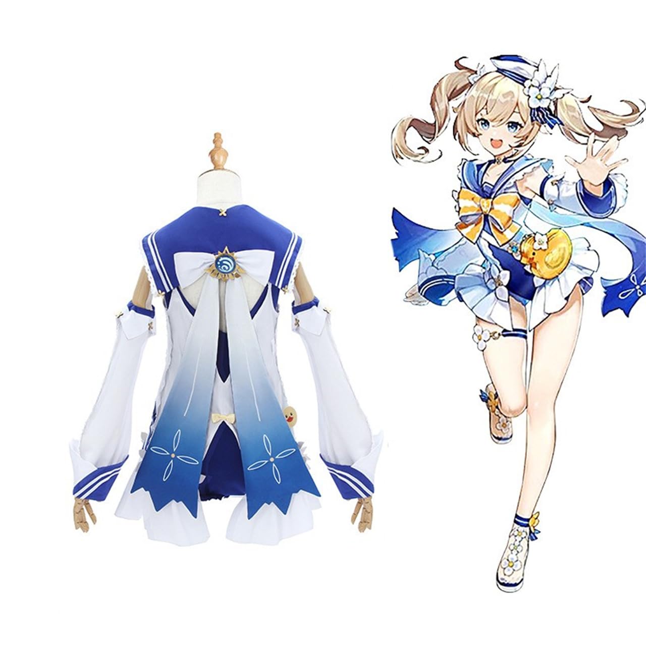 原神　バーバラ　水着　フルセット Amazon.co.jp: [SHAOYAO] 原神 Barbara 水着 日焼け止め