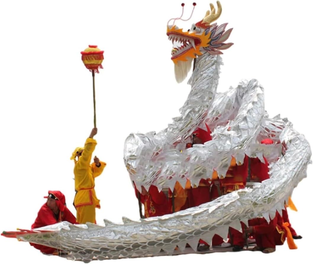 Amazon.com: KLEYE Chinese Dragon Costume 18m/59ft Dragon Dance