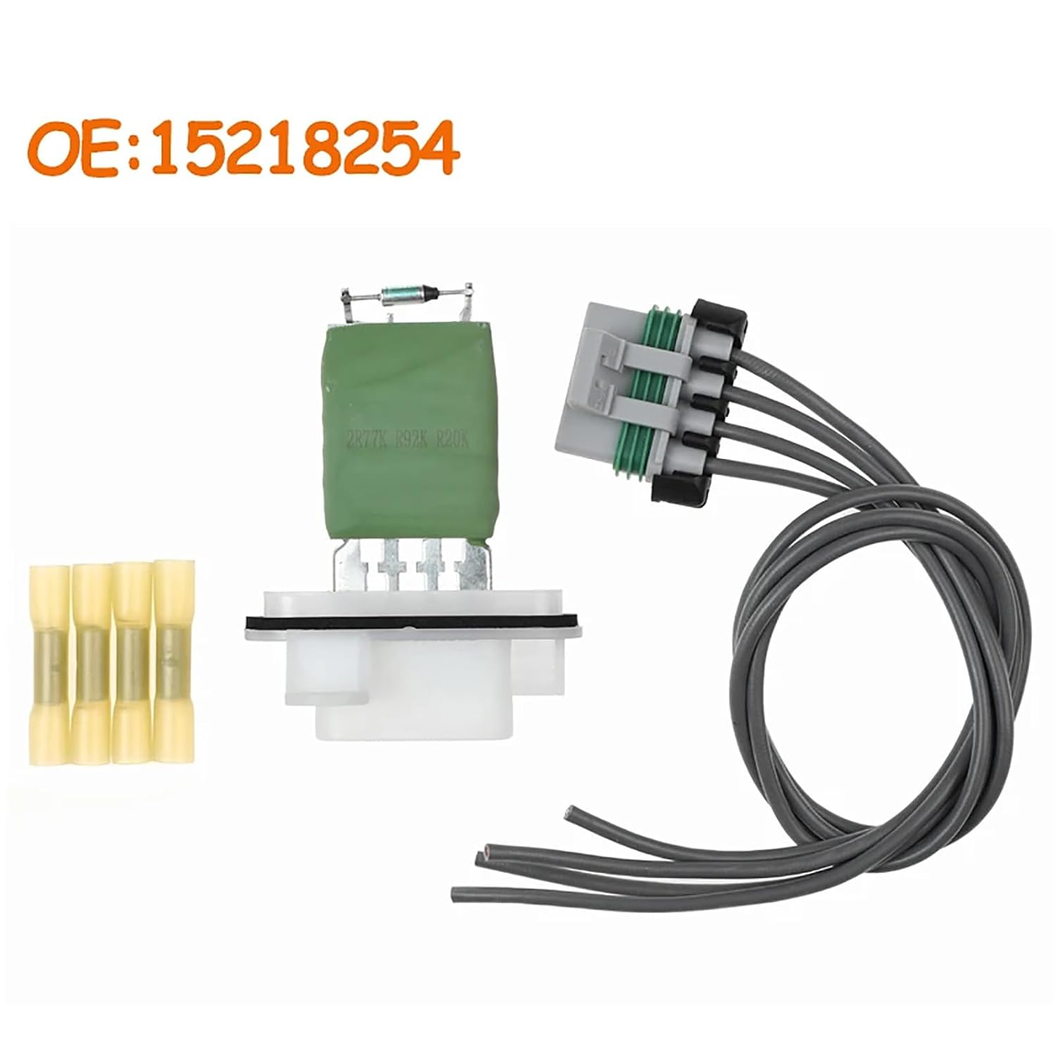 HVAC Heater Blower Motor Resistor Replacement Air Conditionings Blower Motor Fan Resistor for SSR 1153758 11537588935 HVAC