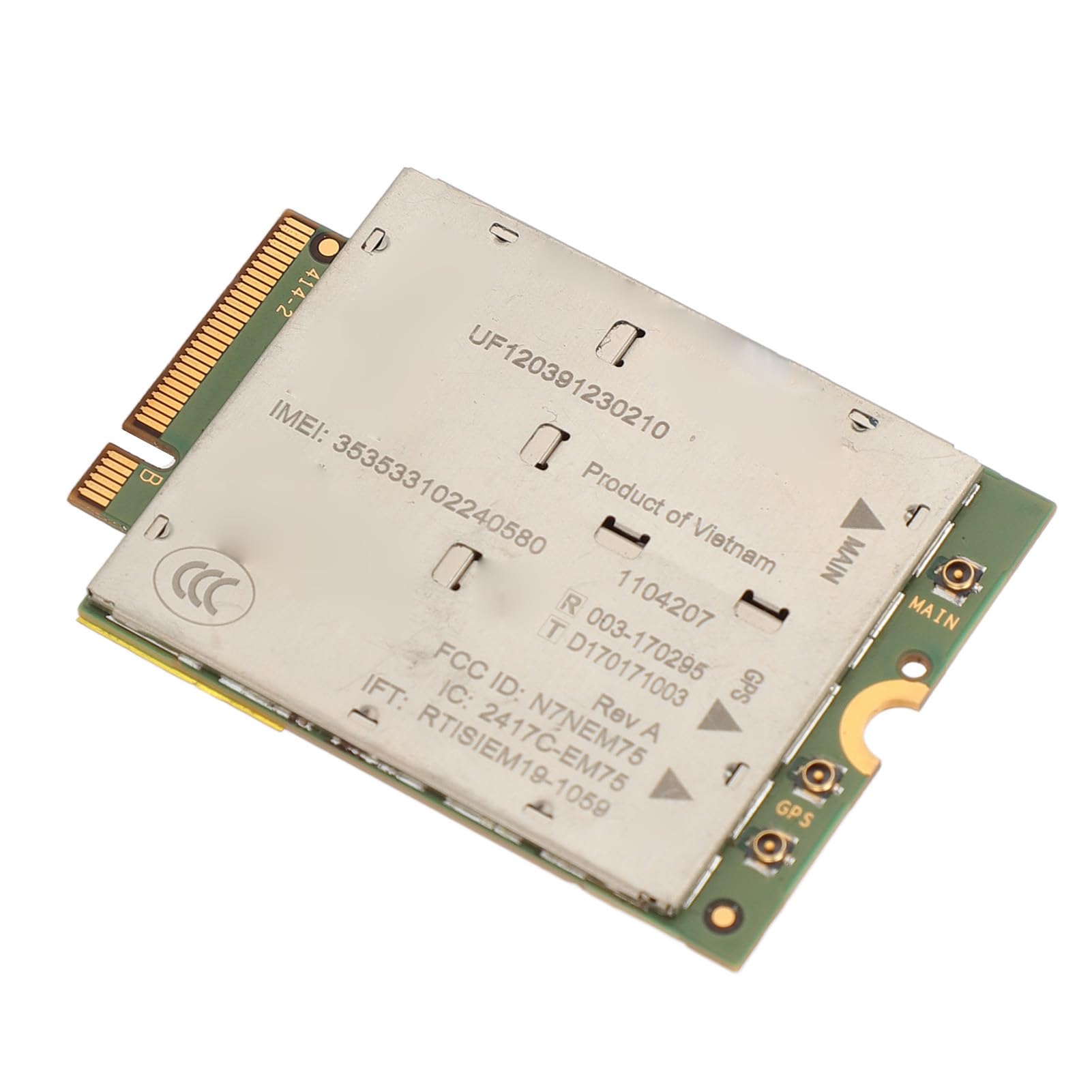 POENVFPO Copertura Globale 4G LTE EM7565 NGFF M.2 Scheda di Rete per Computer Portatile, Modulo 4G Cat 12g ad Alta Velocità per Mobile Computer e Applicazioni M2M Industriali