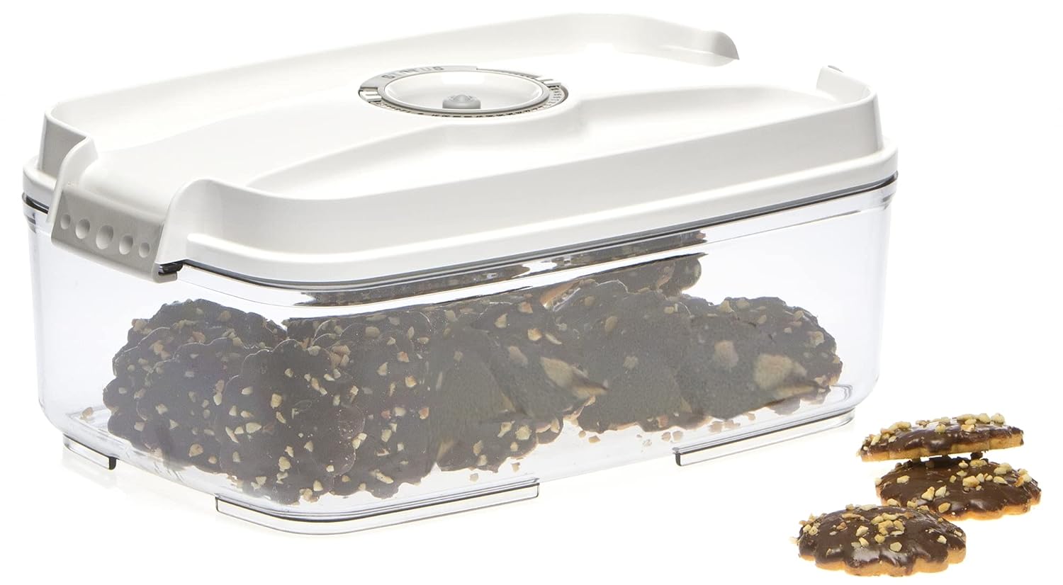 RODAK vacuum storage kitchen container 2 L White direct import from the