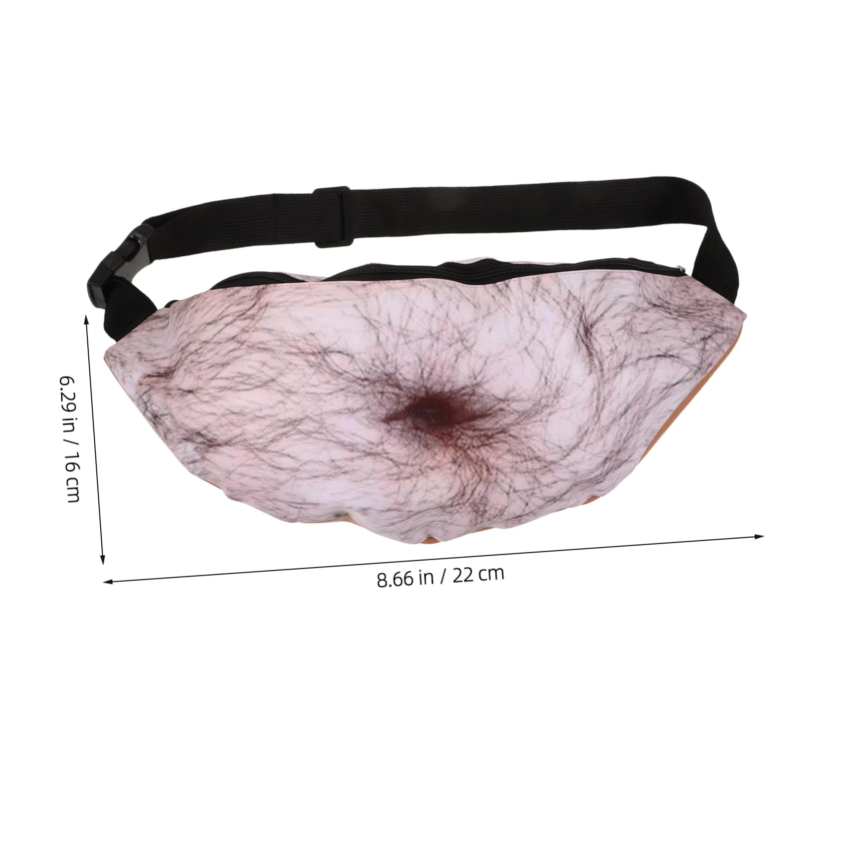VANZACK Riñonera De Viaje con Bolsillo para Dinero 3 Unidades Antirrobo para Hombre Y Mujer