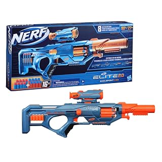 Nerf Elite 2.0 Eaglepoint RD-8 Toy Blaster, 16 Nerf Darts, Fun Toy for Kids Teens and Adults, Outdoor Play for Boys, Birthday Gift for Kids Ages 8+ - Amazon product rated Grade A