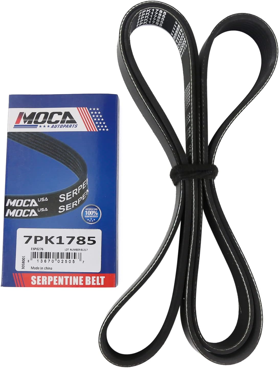 MOCA Serpentine Belt 7PK1785 (fits Honda 2.4L)
