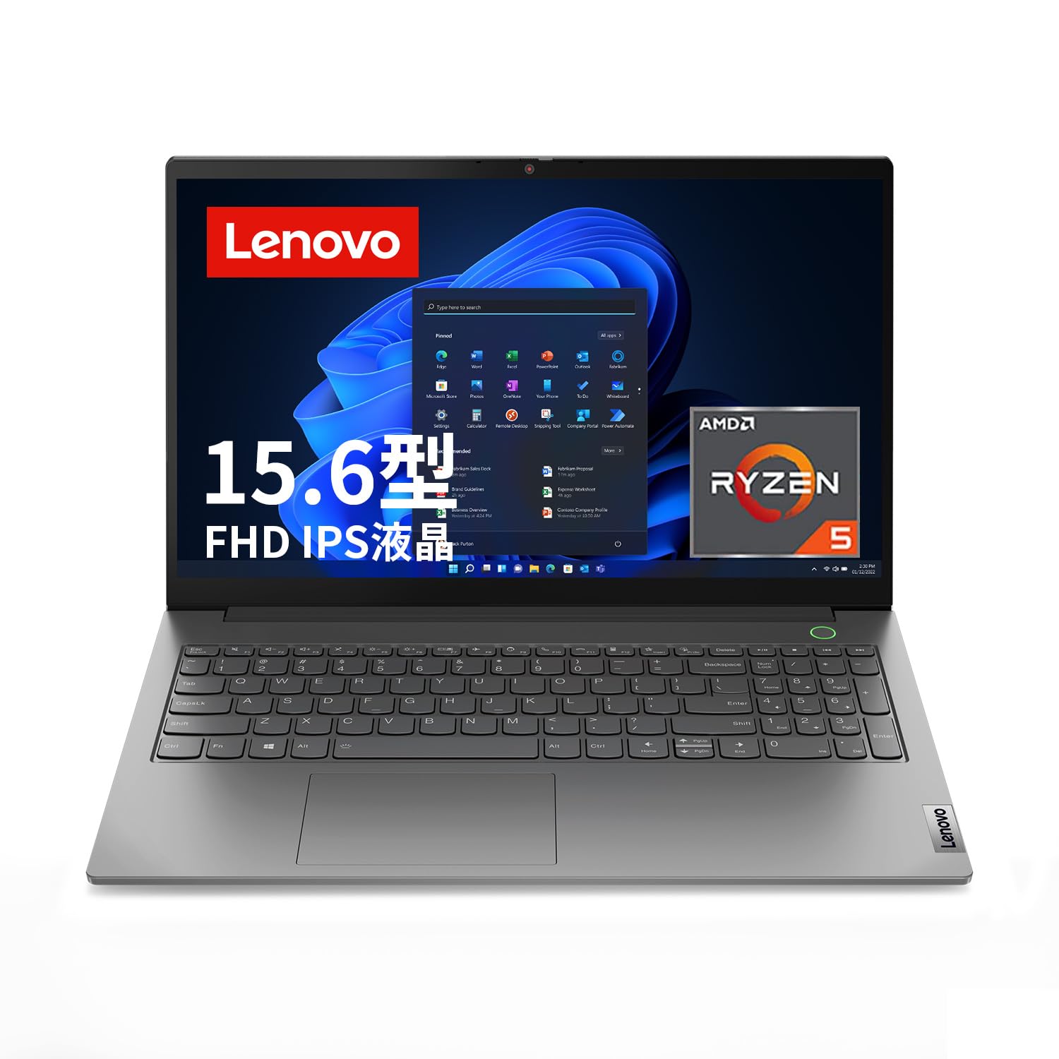 Amazon.co.jp: 直販 ノートパソコン：ThinkBook 15 Gen 5 AMD Ryzen5
