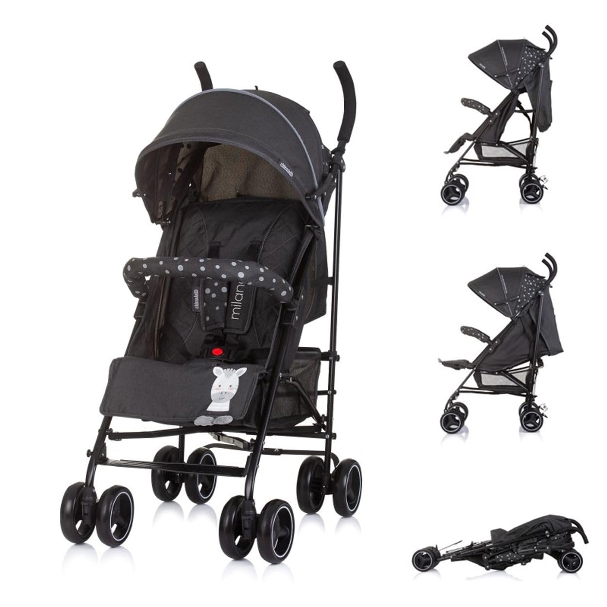 Chipolino Kinderwagen Milano – Buggy bis 22 kg