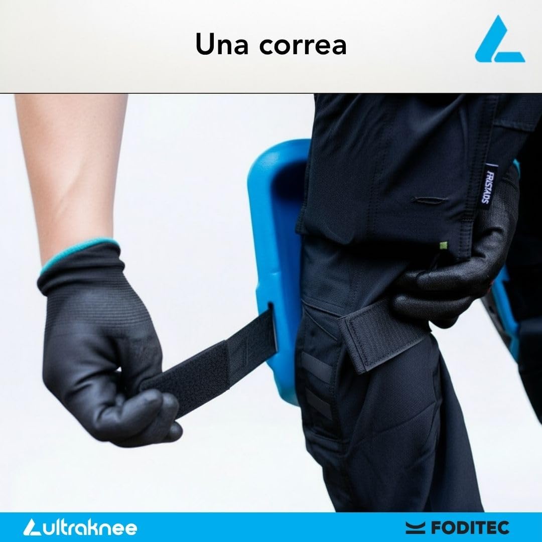 Hammock 2 | Rodilleras de Trabajo Profesionales para Obra, Suelo y Jardín Cómodas, Ergonómicas y Duraderas | Protección para Rodillas de Albañiles, Techadores y Jardineros