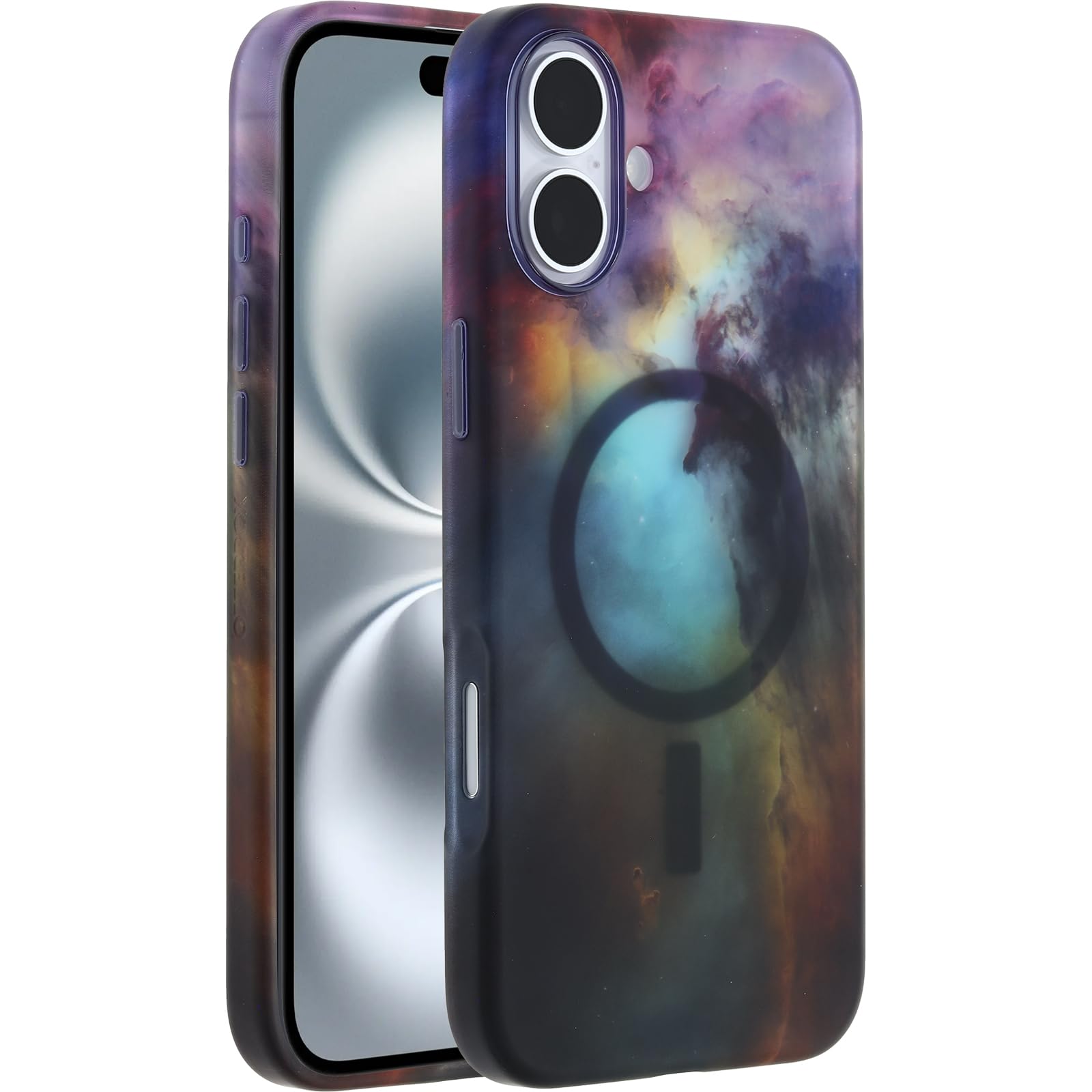 OtterBox Slim & Sturdy Serie Hülle für iPhone 16 Plusmit MagSafe, stoßfest, sturzsicher, ultraschlank, dünne schützende Hülle, Getestet nach Militärstandard, Space