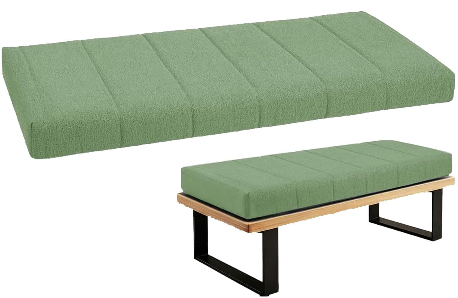 Panchina antiscivolo per esterni e interni, 120-180 cm, per 2/3 posti, perfetta per baia, sedie lunghe, panche da pranzo, divani, altalene e pelliccia di portico con er (Y7, 30 x 120 x 4 cm)