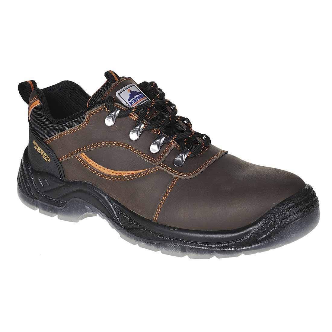 Portwest Zapato Steelite Mustang S3, Tamaño: 45, Color: Marrón, FW59BRR45