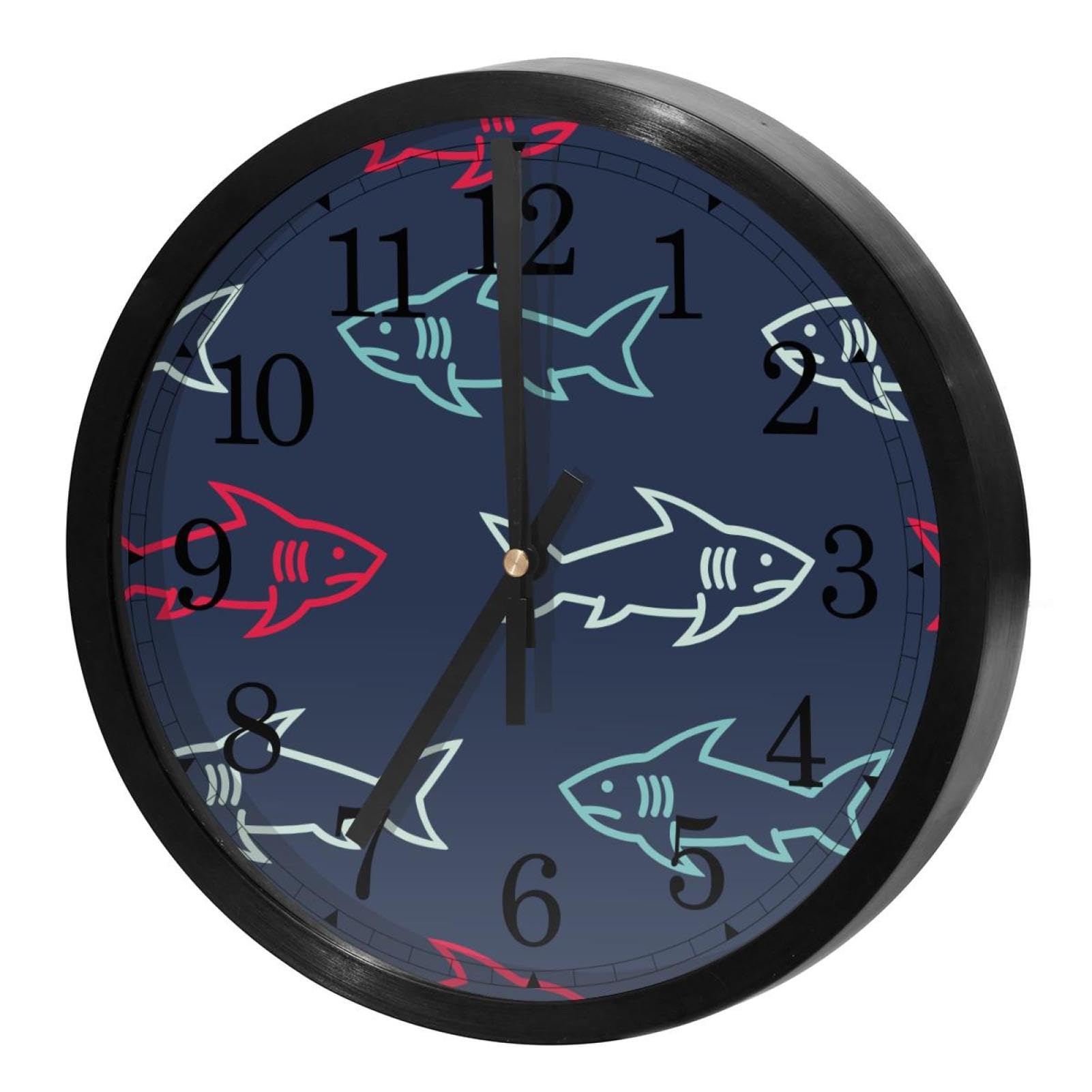 Horloge murale silencieuse à quartz pour éliminer les bruits de tic-tac dans la chambre