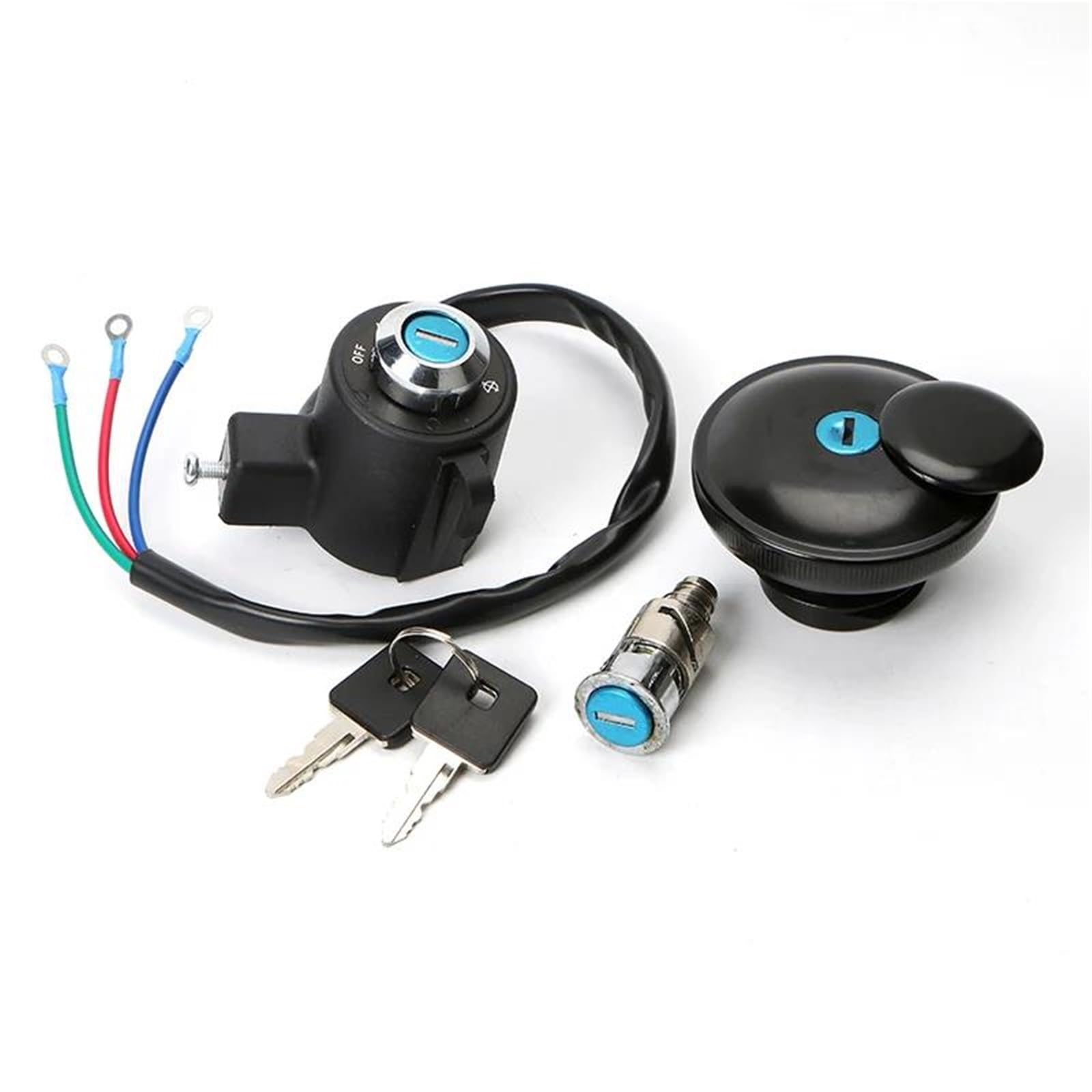Bouchon de réservoir moto avec clés pour Sportster 883 XL et Custom 1995-2003