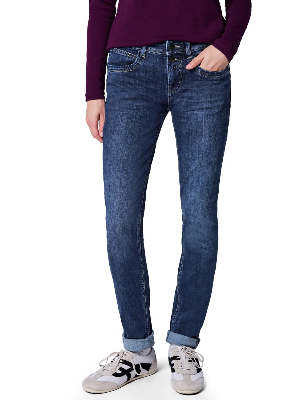 Street One Studio Damen Casual Fit Jeans