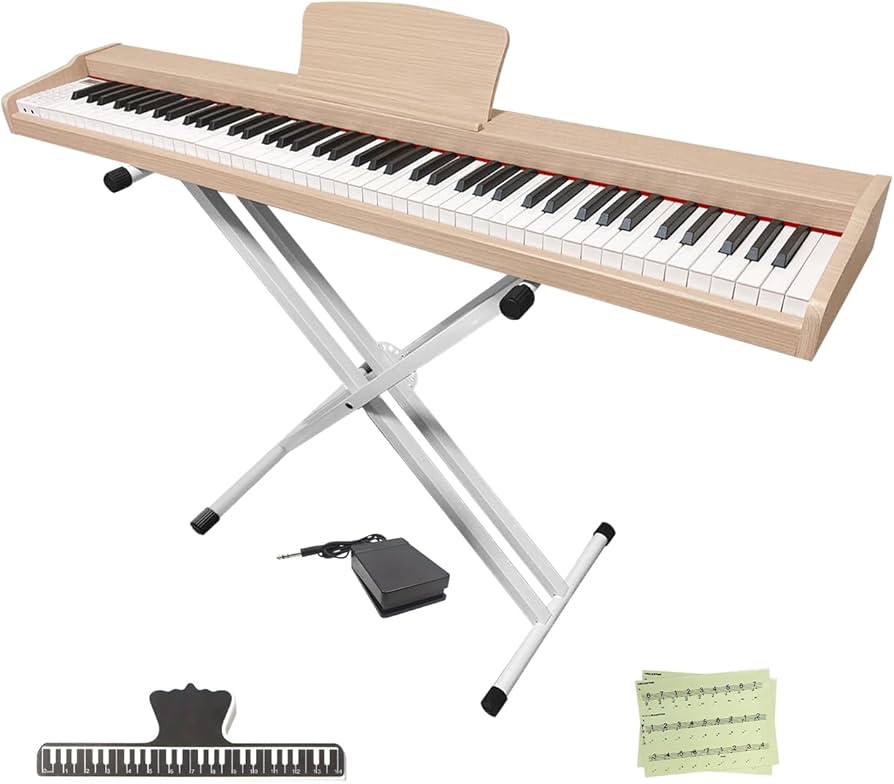 都内23区送料無料❗️Longeye MOLD2 電子ピアノ 88鍵 スタンド付✨ Amazon | 【木製電子ピアノスタンドセット 】Longeye 電子ピアノ 88