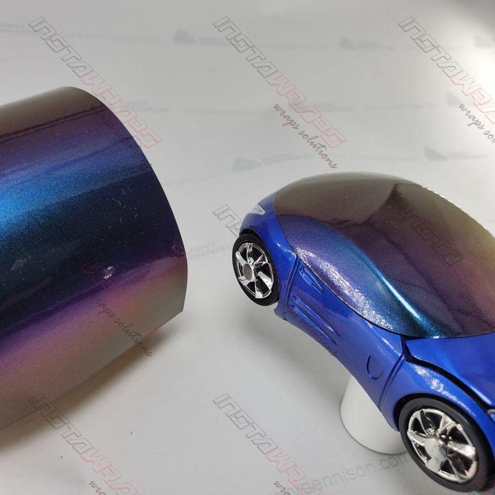 Averry SW900 Colorflow Gloss Rushing Riptide | 674-S | Vinyl CAR WRAP Film (5ft x 5ft (25 Sq/ft)) w/Free-Style-It Pro-Wrapping Glove