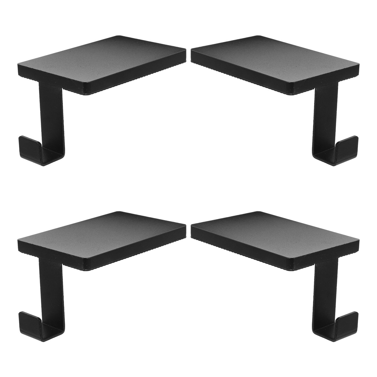 UKCOCO 4 soportes para calcetines navideños, resistentes, para repisa de
