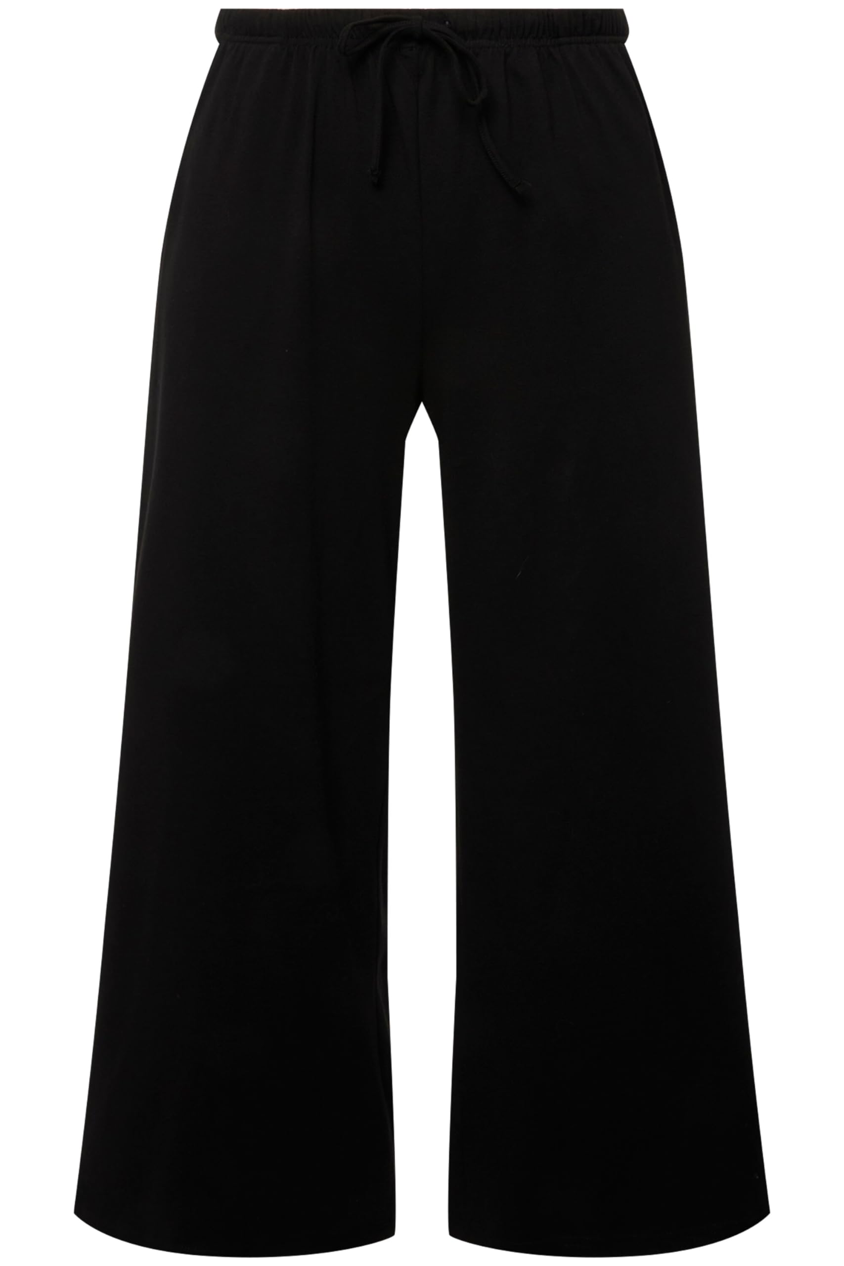 Ulla Popken Damen große Größen Übergrößen Plus Size Marlenehose, Jersey, Elastikbund, bis Gr. 66/68 701138