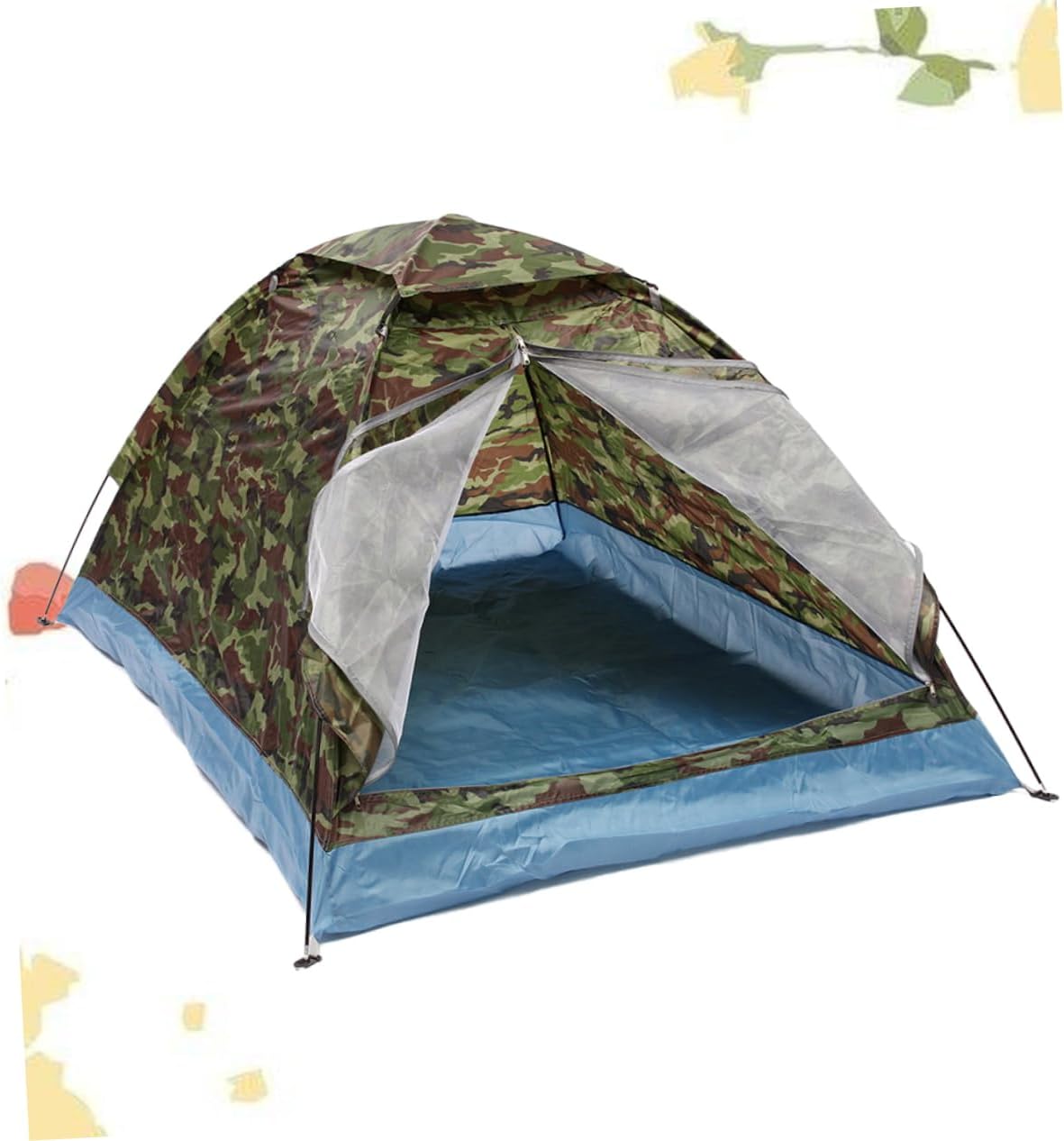 Rod Camping Tent Double Person Beach Tent Lightweight and Portable for Hiking and Camping