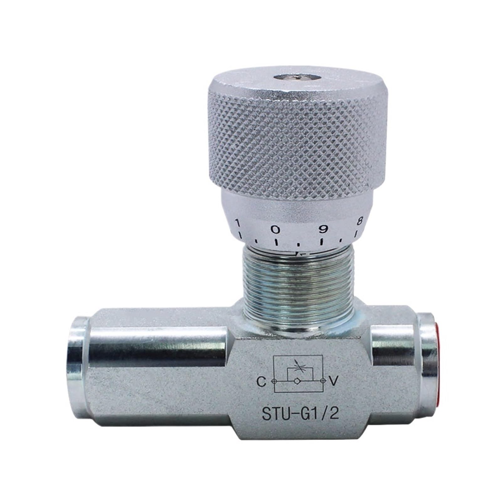 CJKXPZMH STU-G1/2 Orifice Regulator One-Way Hydraulic Valve Hydraulic Cylinder Speed Control Valve