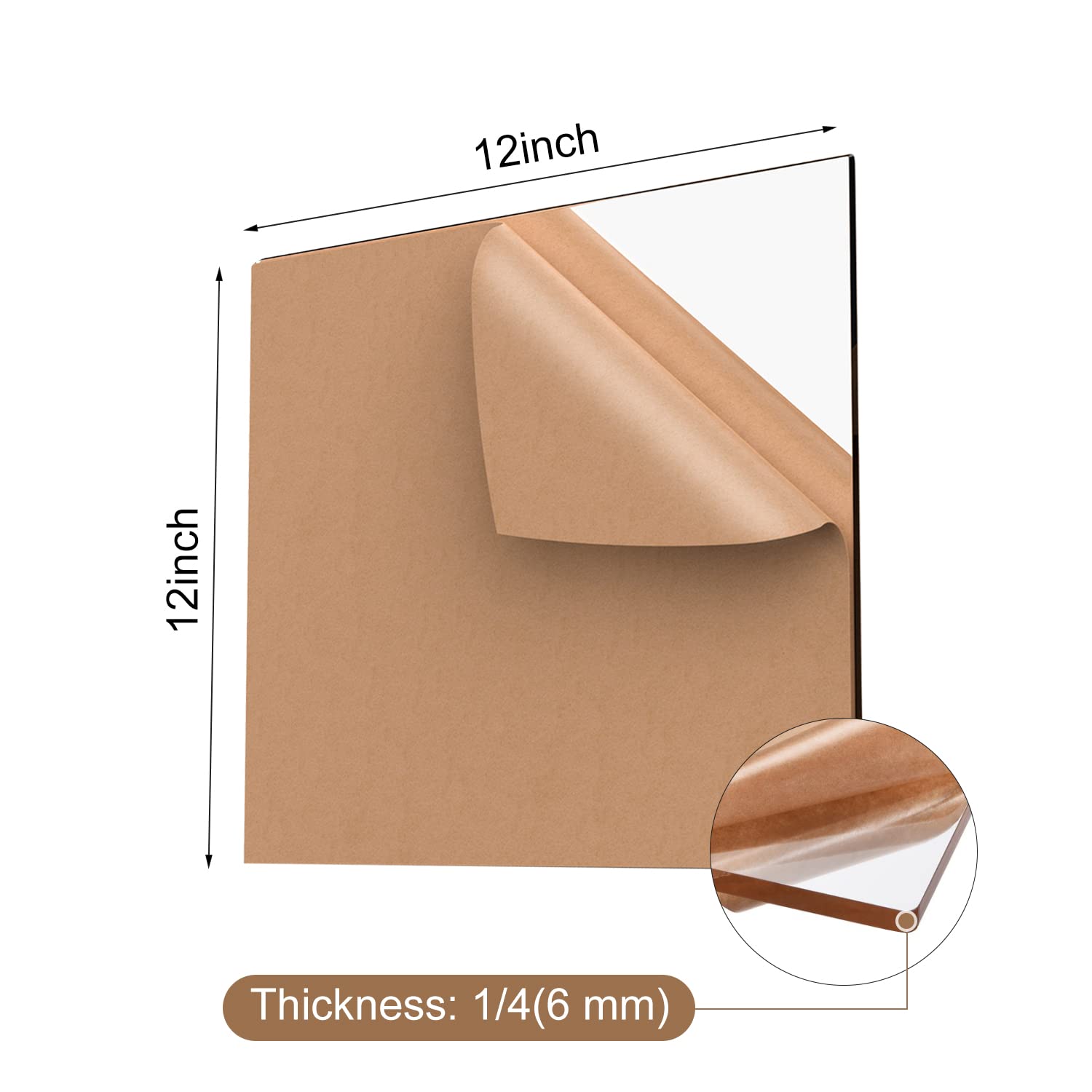 INTELLIMADE, Acrylic Sheet Plexiglass 12