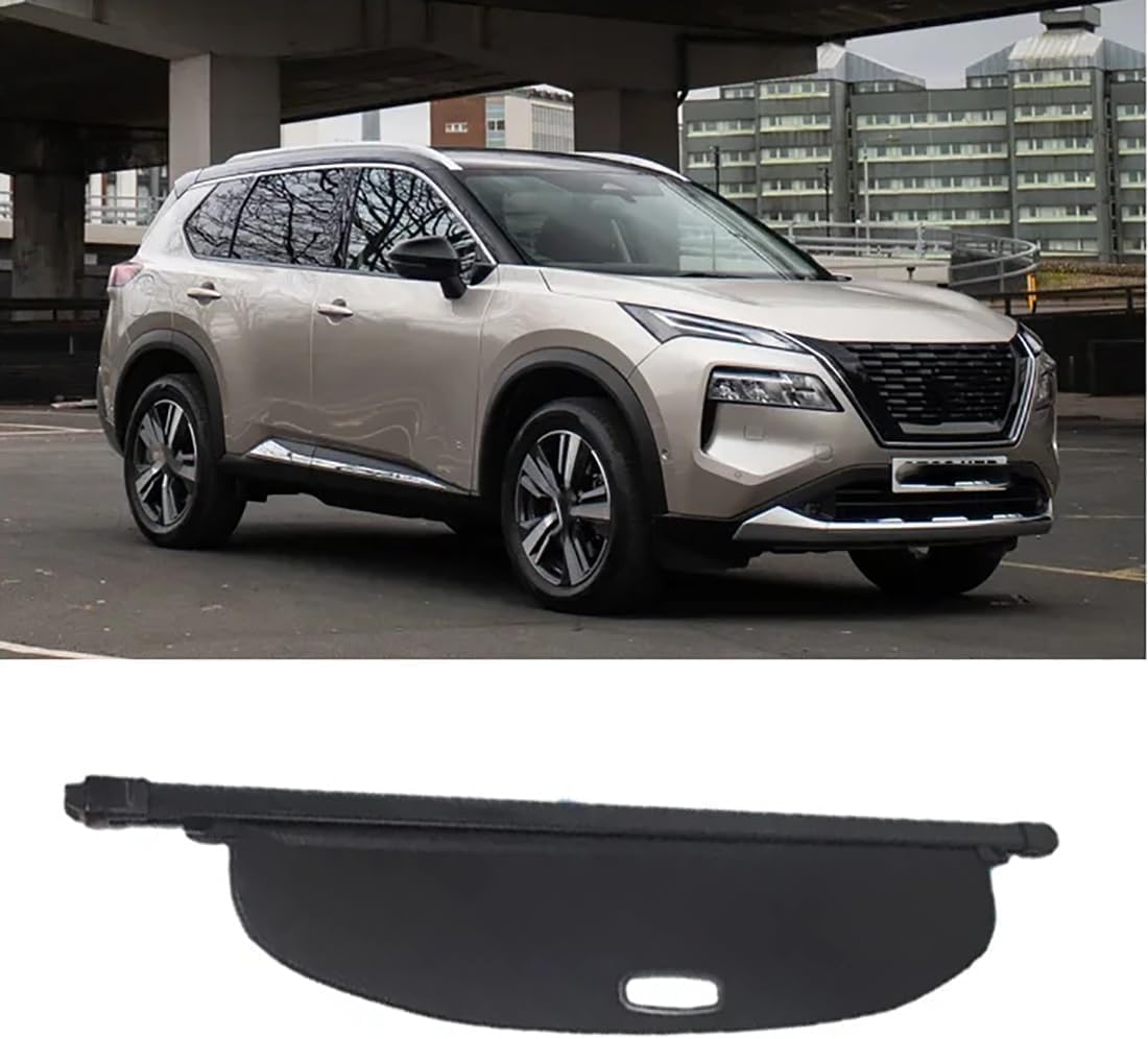 Cortina maletero Nissan X-Trail Rogue T33 retráctil que protege tu equipaje de miradas