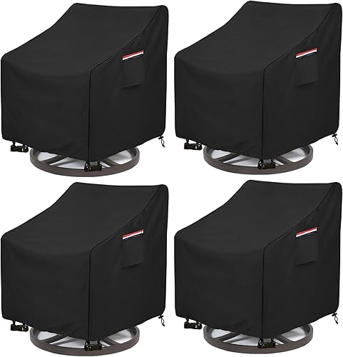 Miniatura 23 de okcool Funda para mesa de centro para exteriores, impermeable, rectangular, para mesa auxiliar pequeña, 48 x 28 x 16 pulgadas, fundas rectangulares