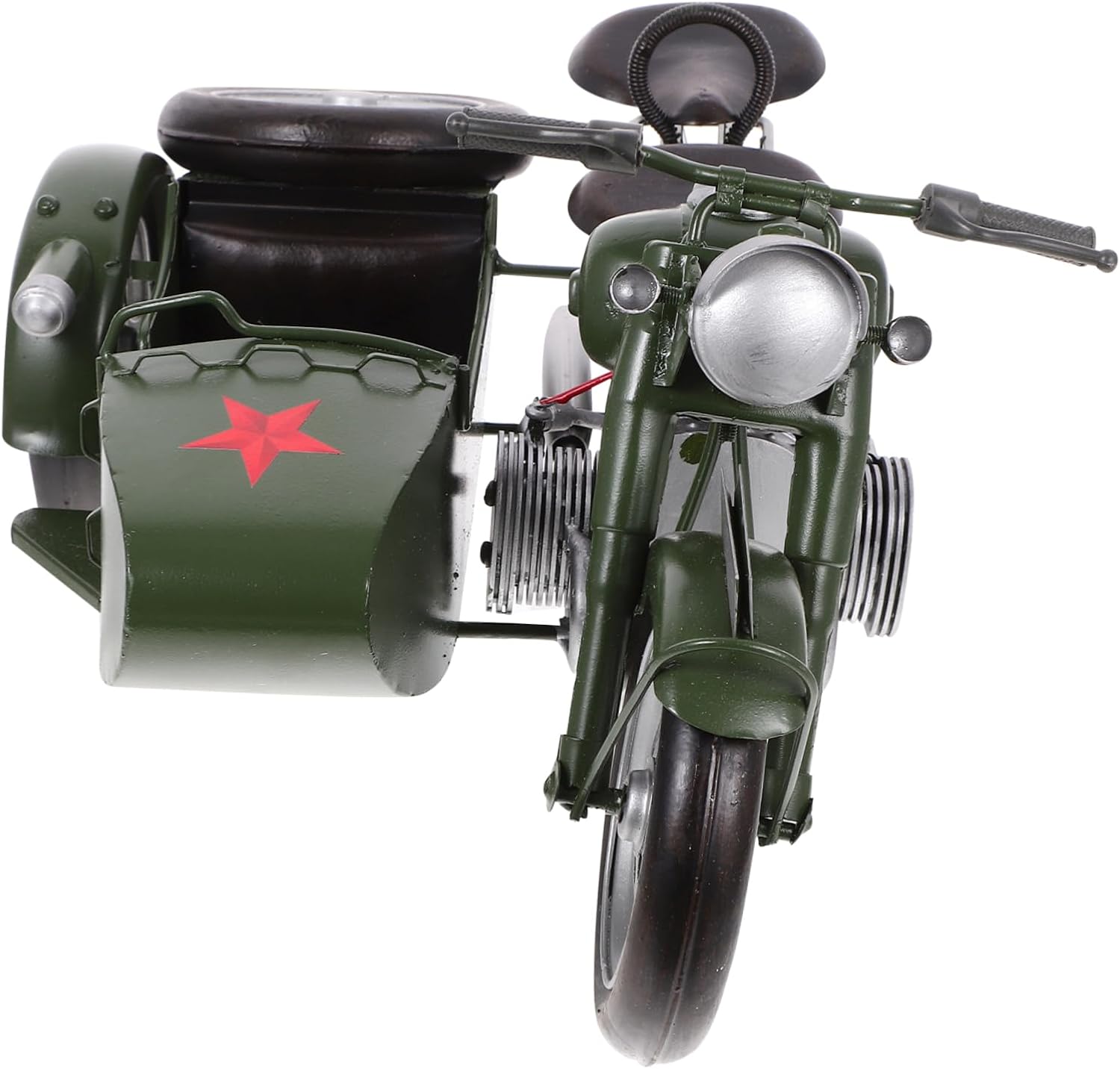 Ciieeo Vintage Tricycle Model Kit Classic Iron Car Model Motorcycle Decor for Home