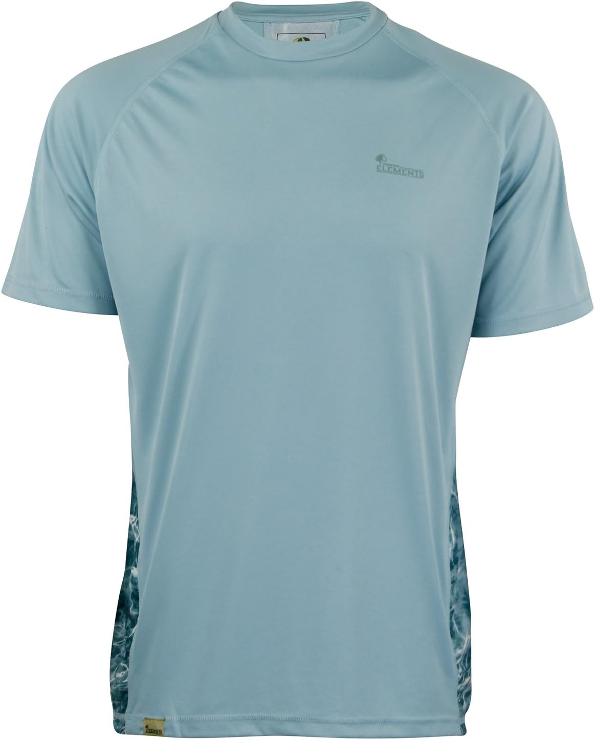 Mossy Oak Mens Ss Performance Moisture Wicking Fishing Shirt
