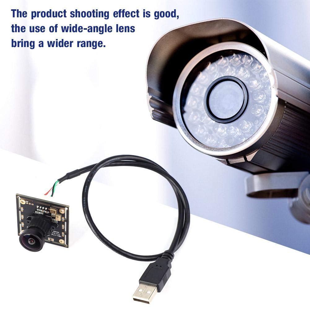 Moduł kamery USB, Keenso szeroki obiektyw USB 140° HBV-1716WA 1920 x 1080 2 miliony pikseli z chipem OV2710