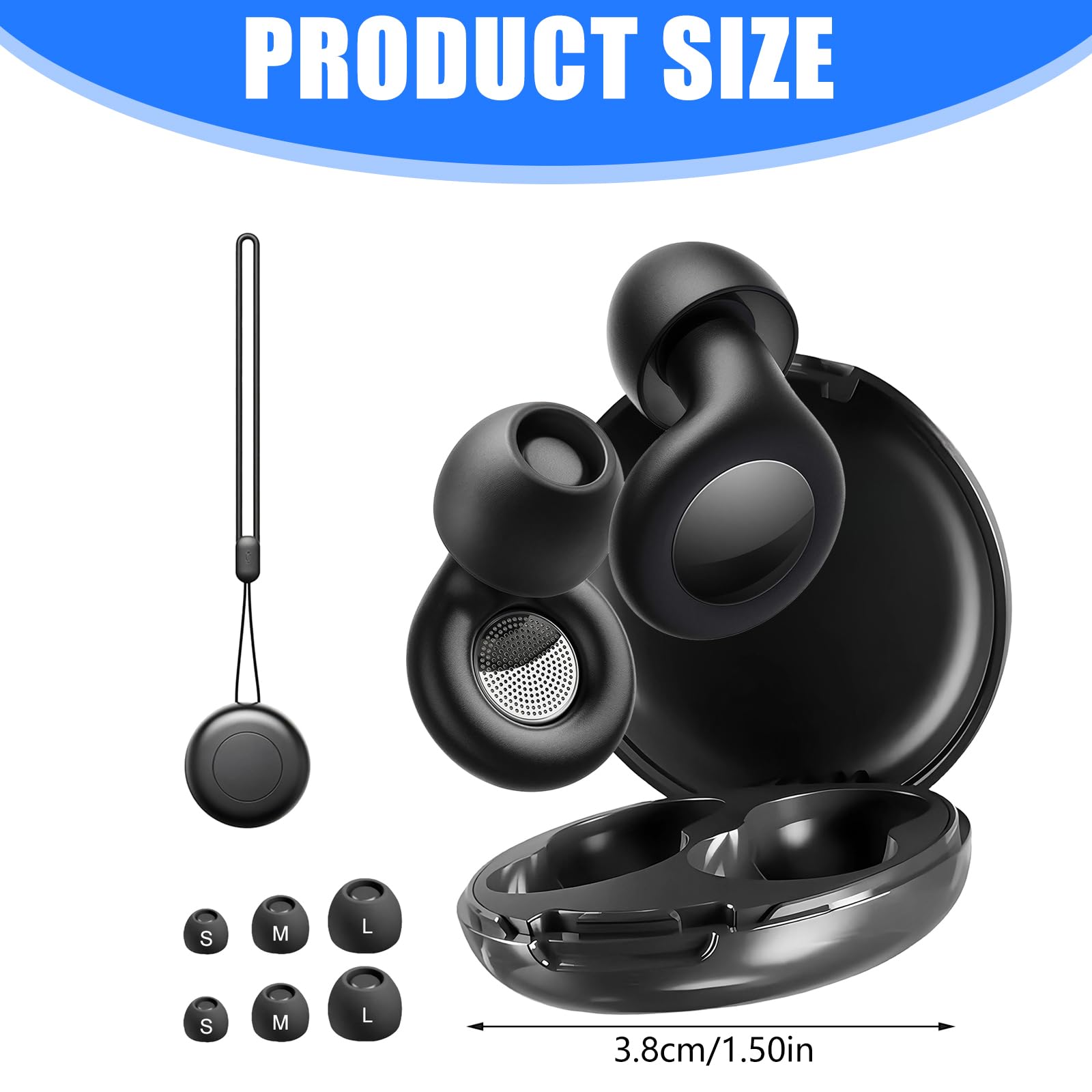 Tappi per le orecchie in silicone per cancellazione tappi per le orecchie per lavoro studio sonno riduzione tappi per le orecchie in morbido silicone