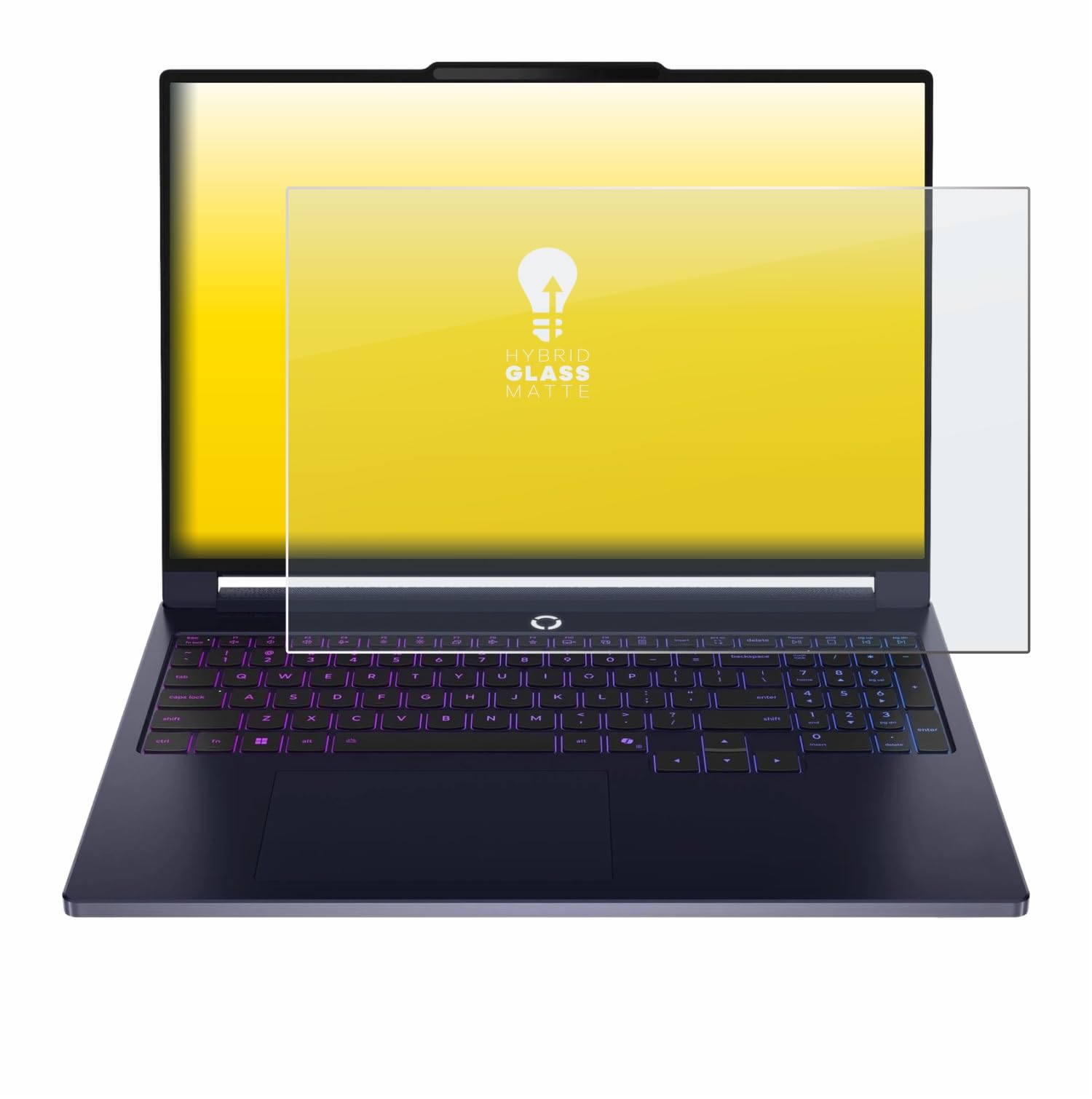 upscreen Lámina Cristales para Lenovo Legion 7a Gen 11 16" | , Mate Protección Pantalla Made in Germany, Anti-Reflejos 9H Dureza Hybrid Tempered Glass