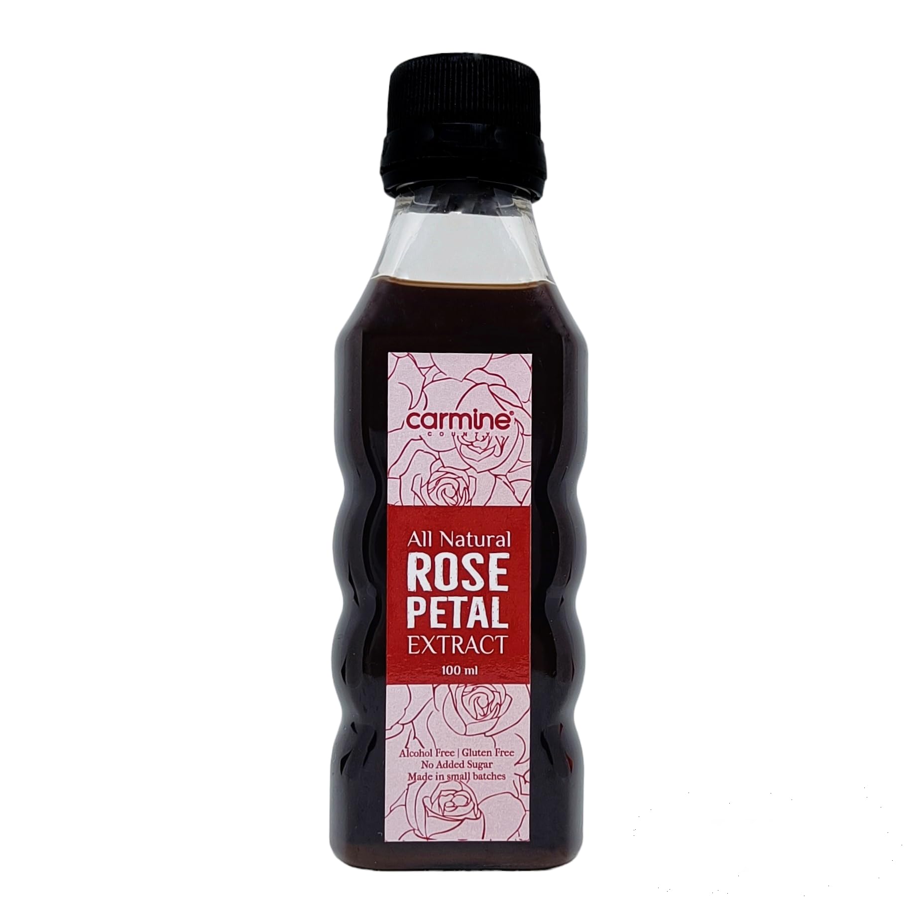 Carmine County All Natural Rose Petal Extract, From Kashmir for Tea/Food/Desserts/Sweets , 100 ml (B0CFJJ15B8) Amazon Price History, Amazon Price Tracker